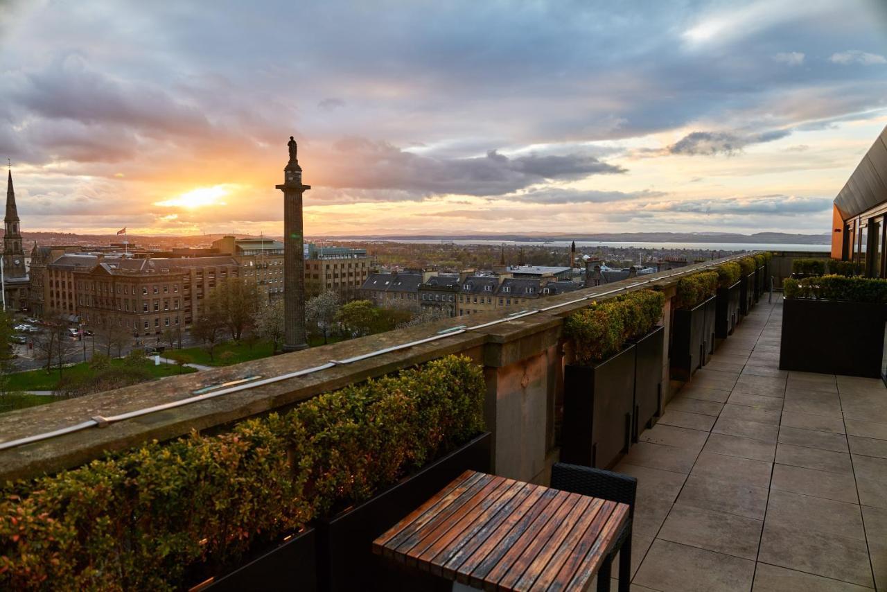 Cheval The Edinburgh Grand Aparthotel Eksteriør bilde View from the rooftop of the Edinburgh Academy