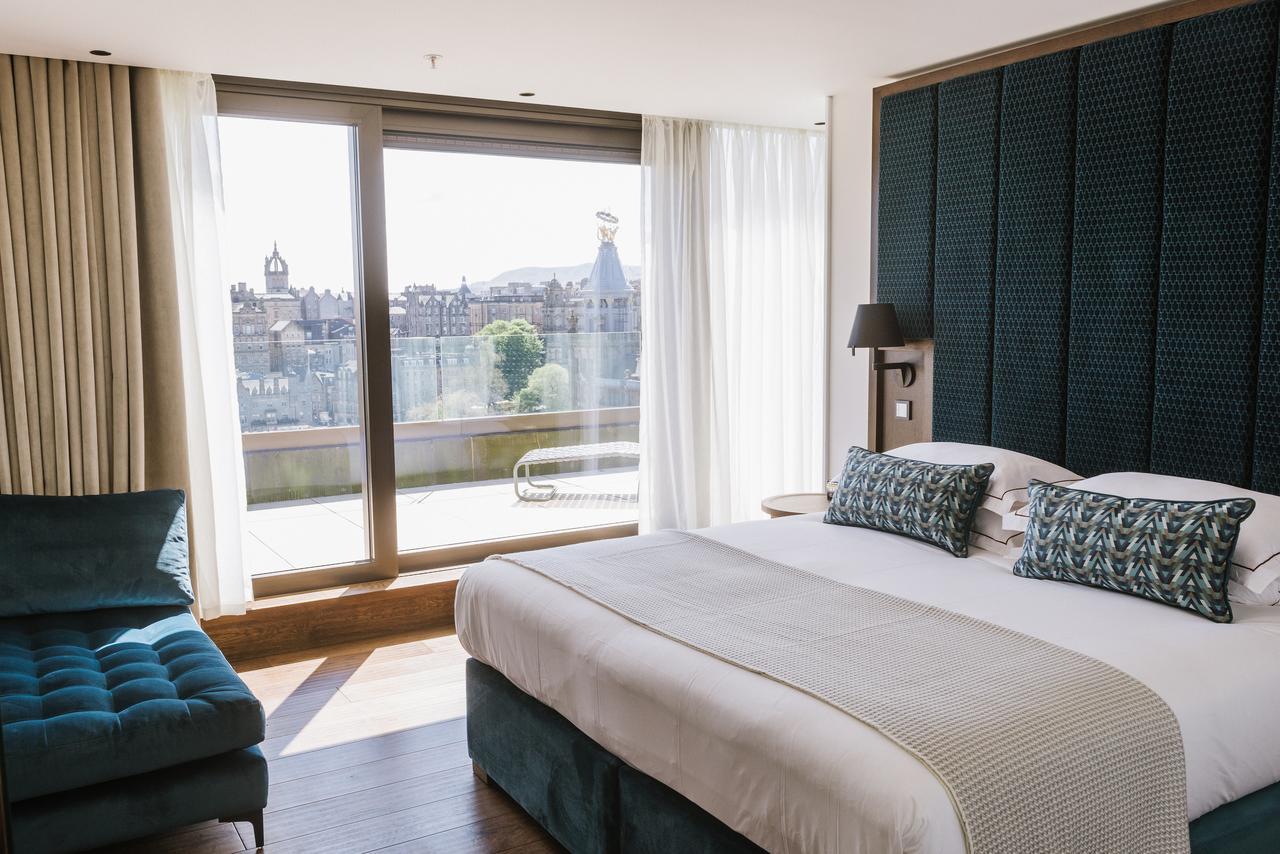 Cheval The Edinburgh Grand Aparthotel Eksteriør bilde A bedroom at the hotel